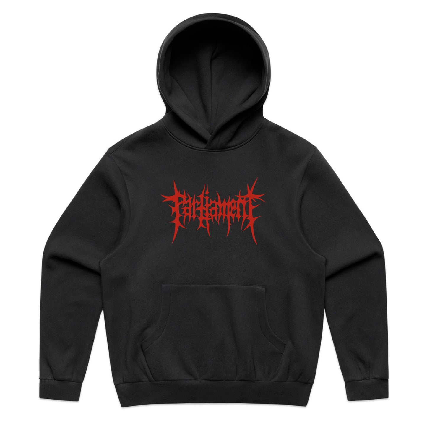 Parliament - Thorns Hooded Jumper - Black