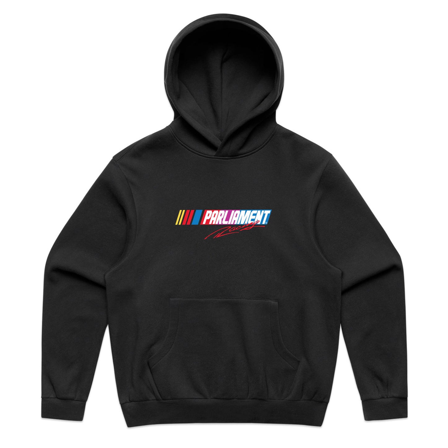 Parliament - Racing Hooded Jumper - Black