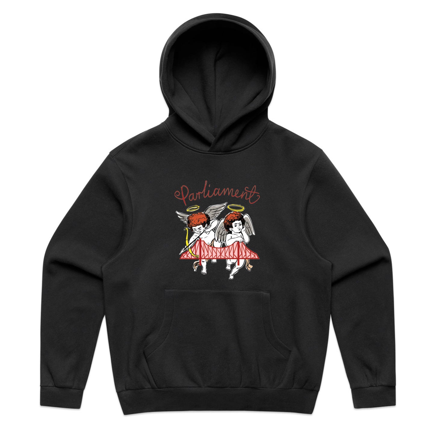 Parliament - Cupid Hooded Jumper - Black