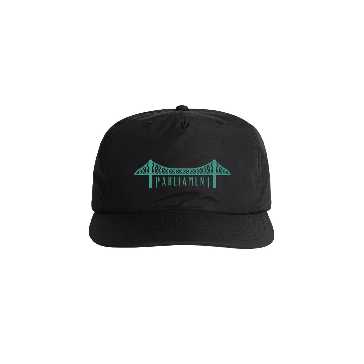 Parliament - Teal Bridge Hat - Black