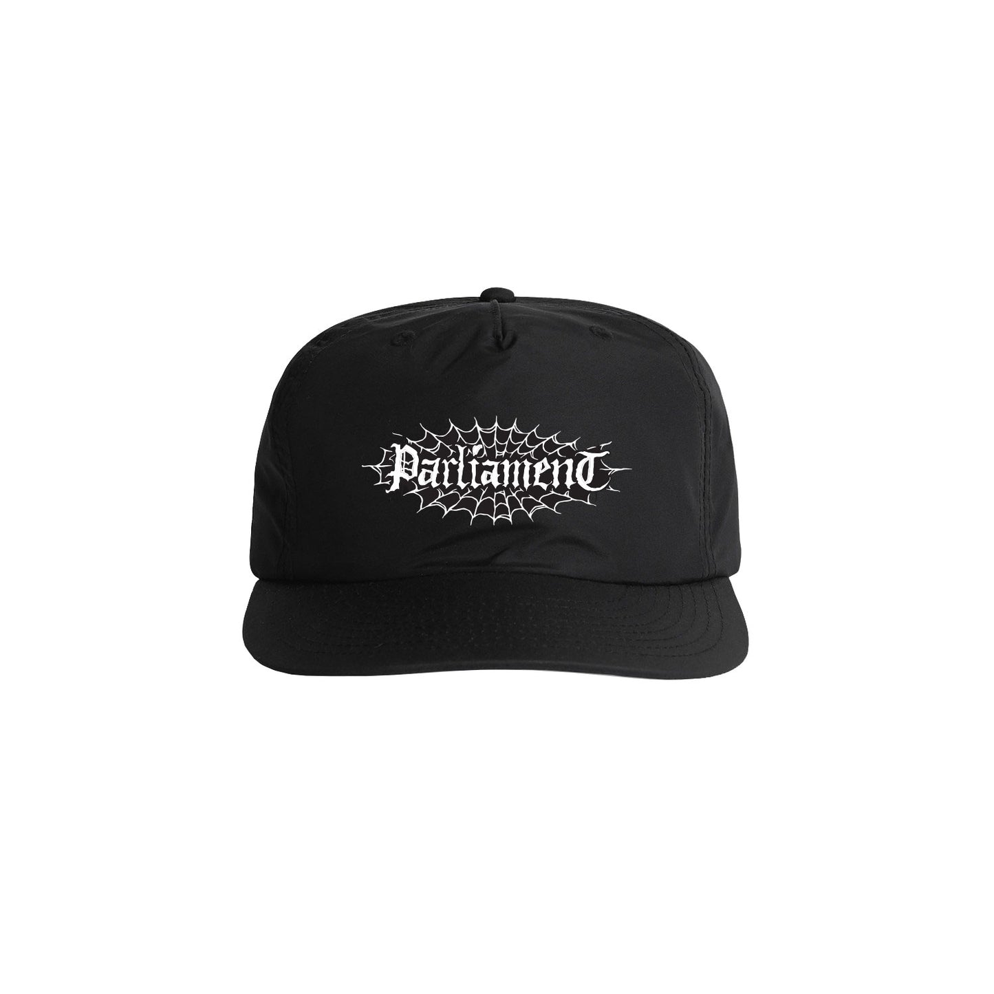 Parliament - Black/White Webs Hat - Black