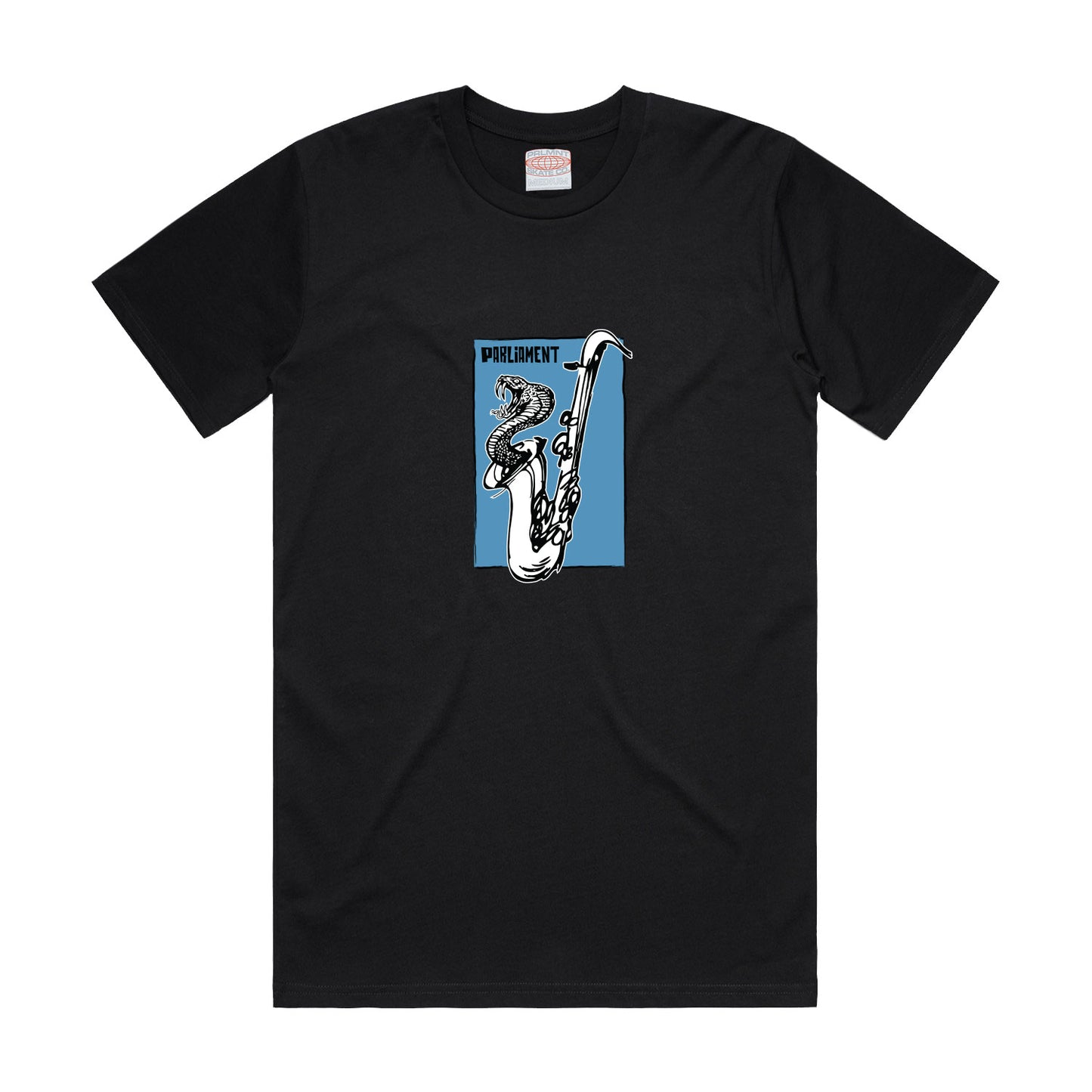 Parliament - Blue Snake Jazz T-shirt - Black