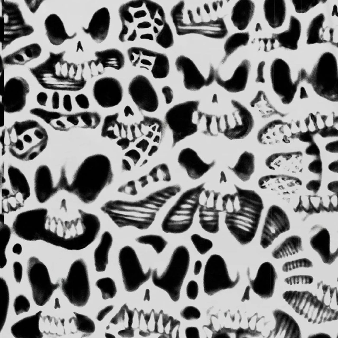 Personal Joint - Ziggy Skulls AOP Tee - White