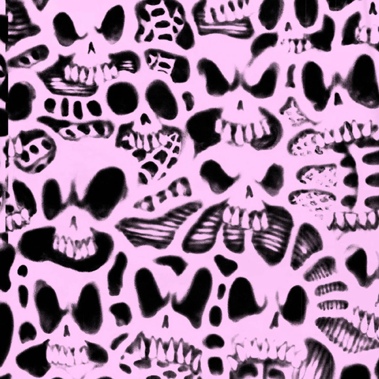 Personal Joint - Ziggy Skulls AOP Tee - Pink