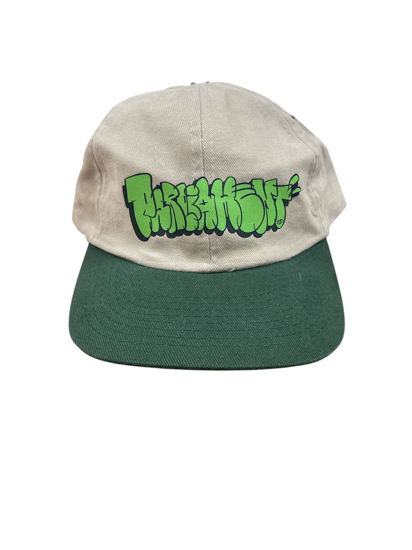 Parliament - Green Throwie 6 Panel Two Tone Strap Back