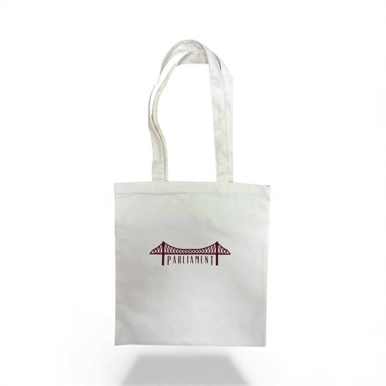 Parliament - Parli-Maroons Tote Bag White