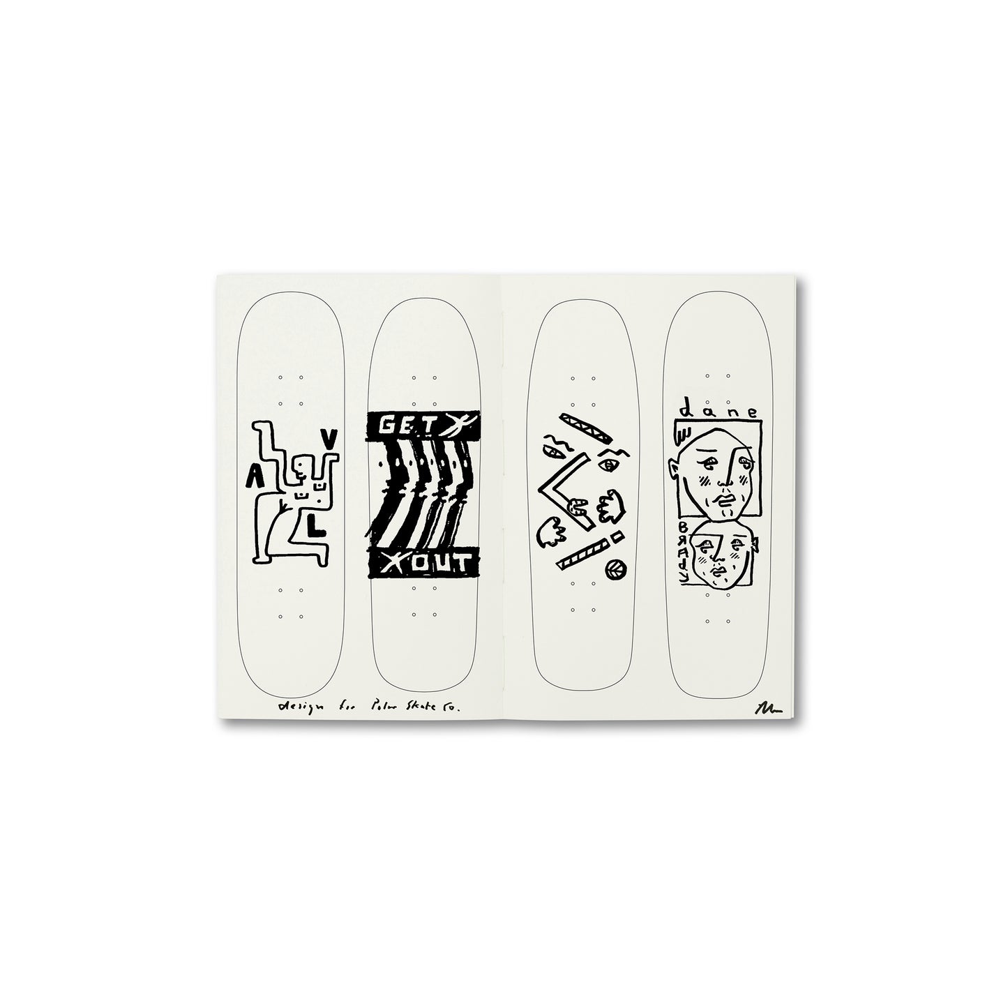 Polar Skate Co. - Yuzo | Deck Book - Orange
