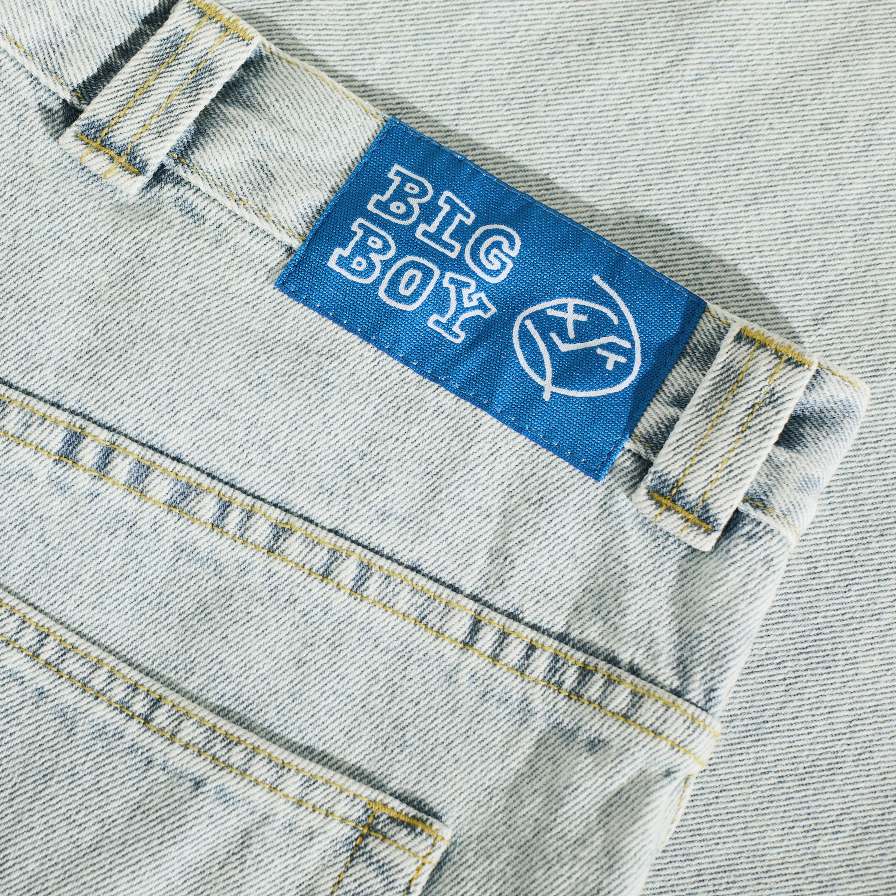 Polar Skate Co. - Big Boy Pants OG LOGO - Light Blue
