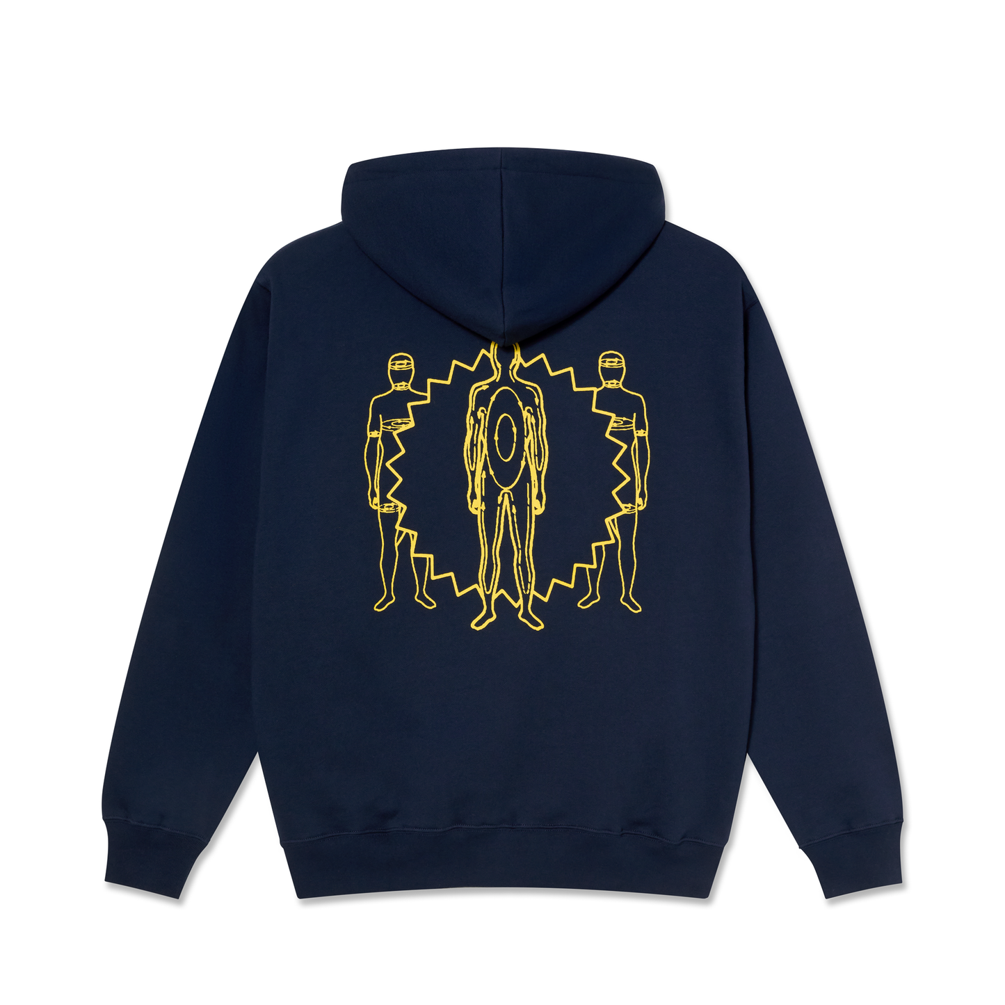 Polar Skate Co. - Anyone Out There - Dave Hoodie - New Navy