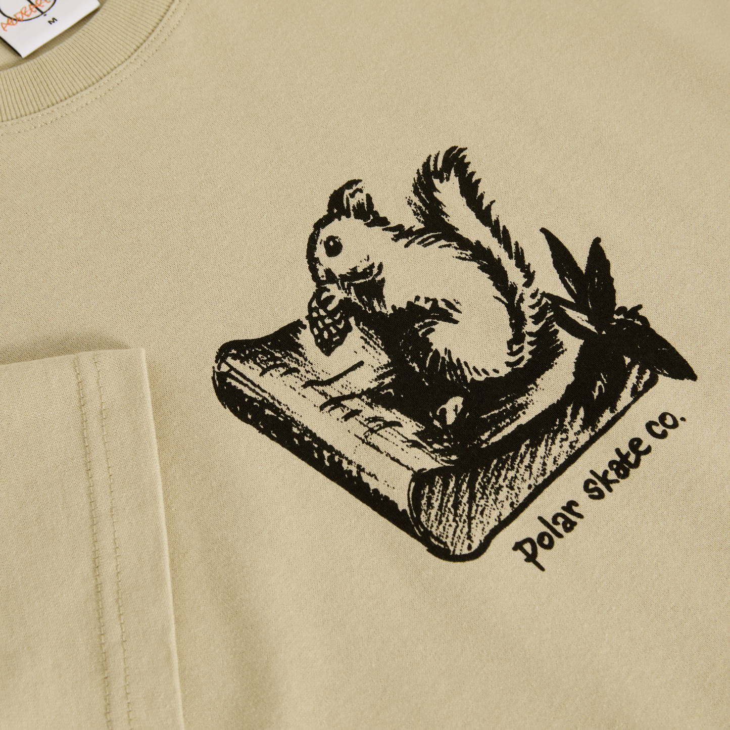 Polar Skate Co. - Burnside 2084 Tee - Sand
