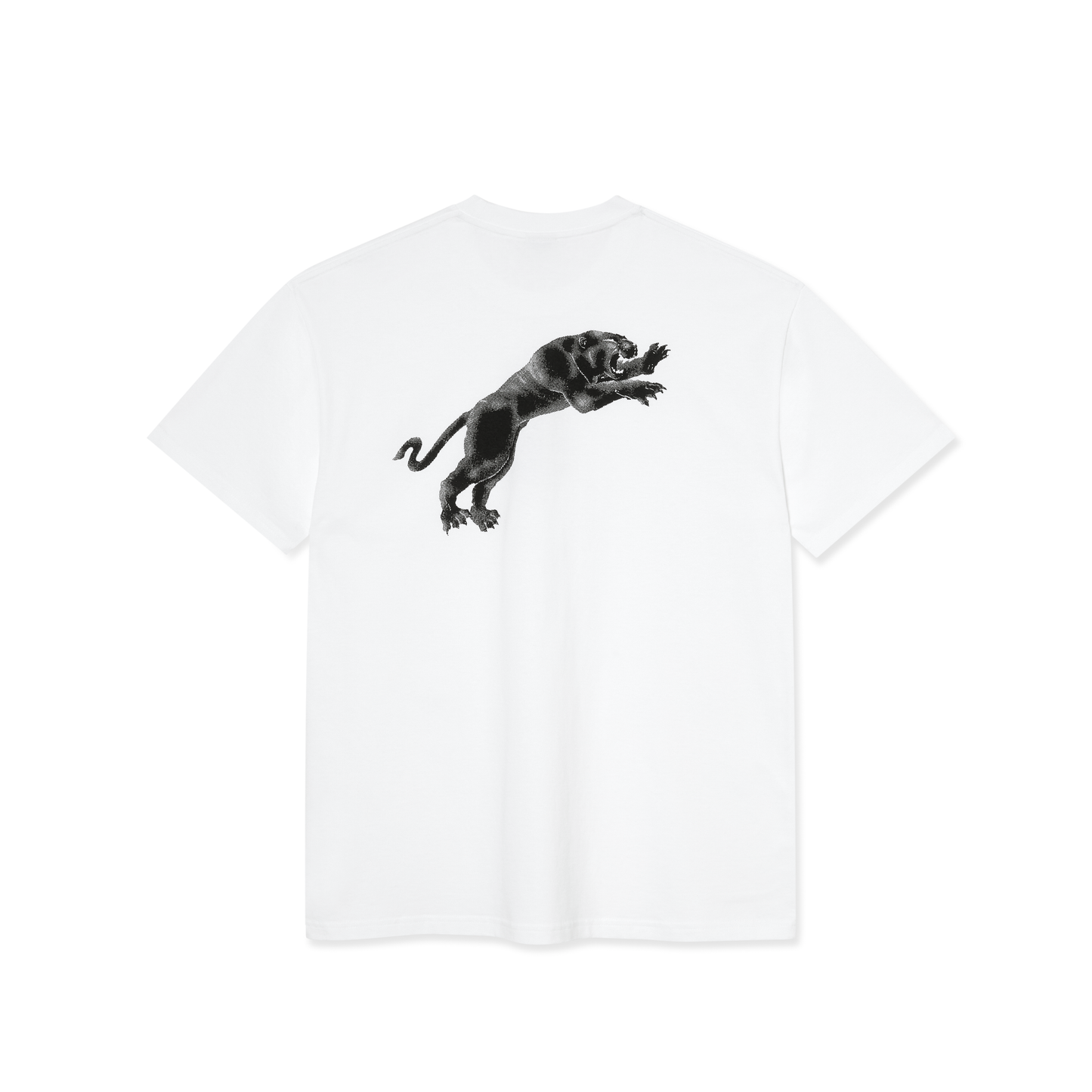 Polar Skate Co. - Tape And Panther Tee - White