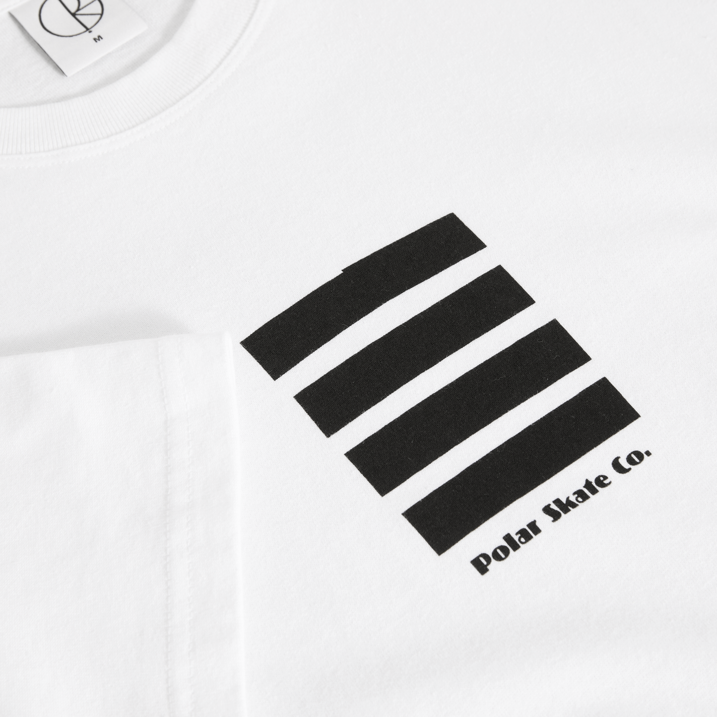 Polar Skate Co. - Tape And Panther Tee - White