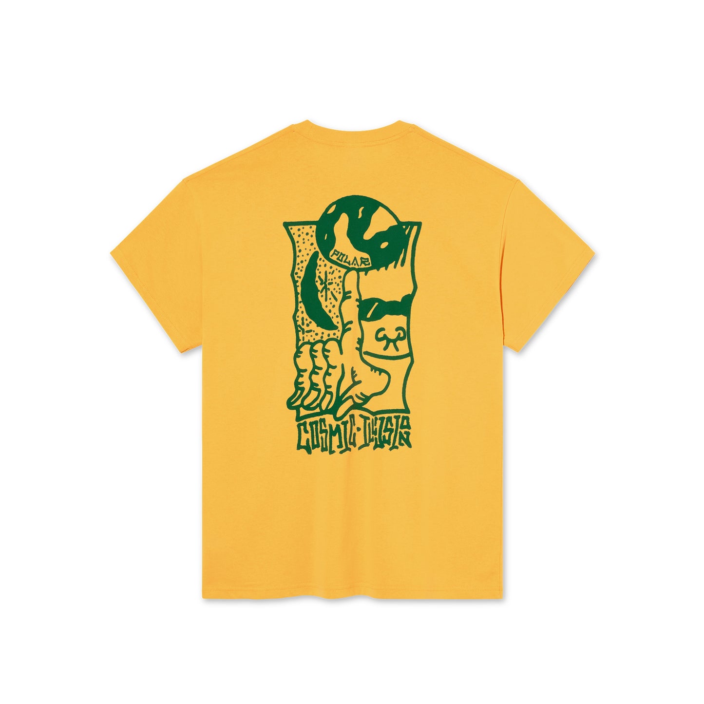 Polar Skate Co. - Tee | Cosmic - Yellow