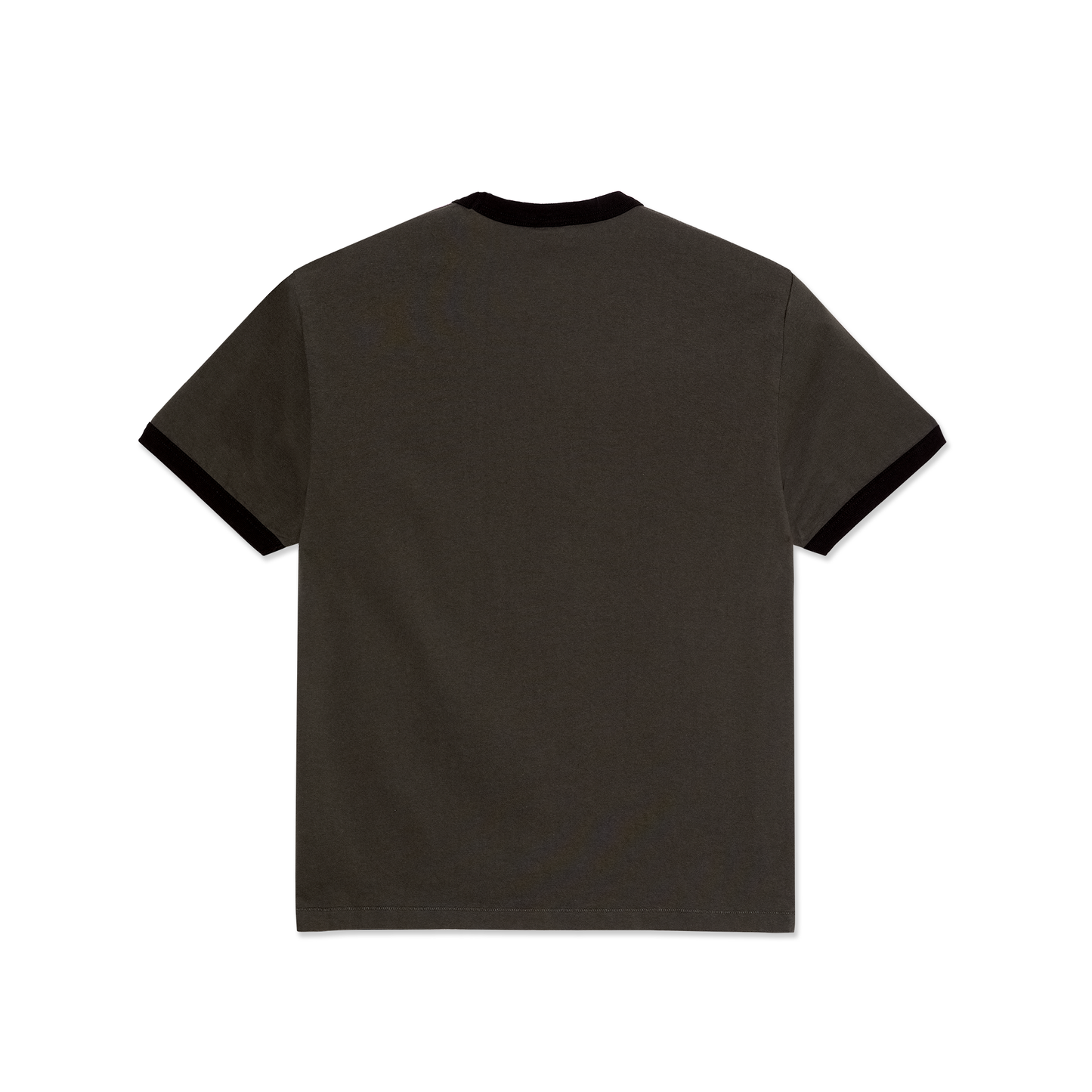 Polar Skate Co. Ringer Tee - Dirty Black/Black