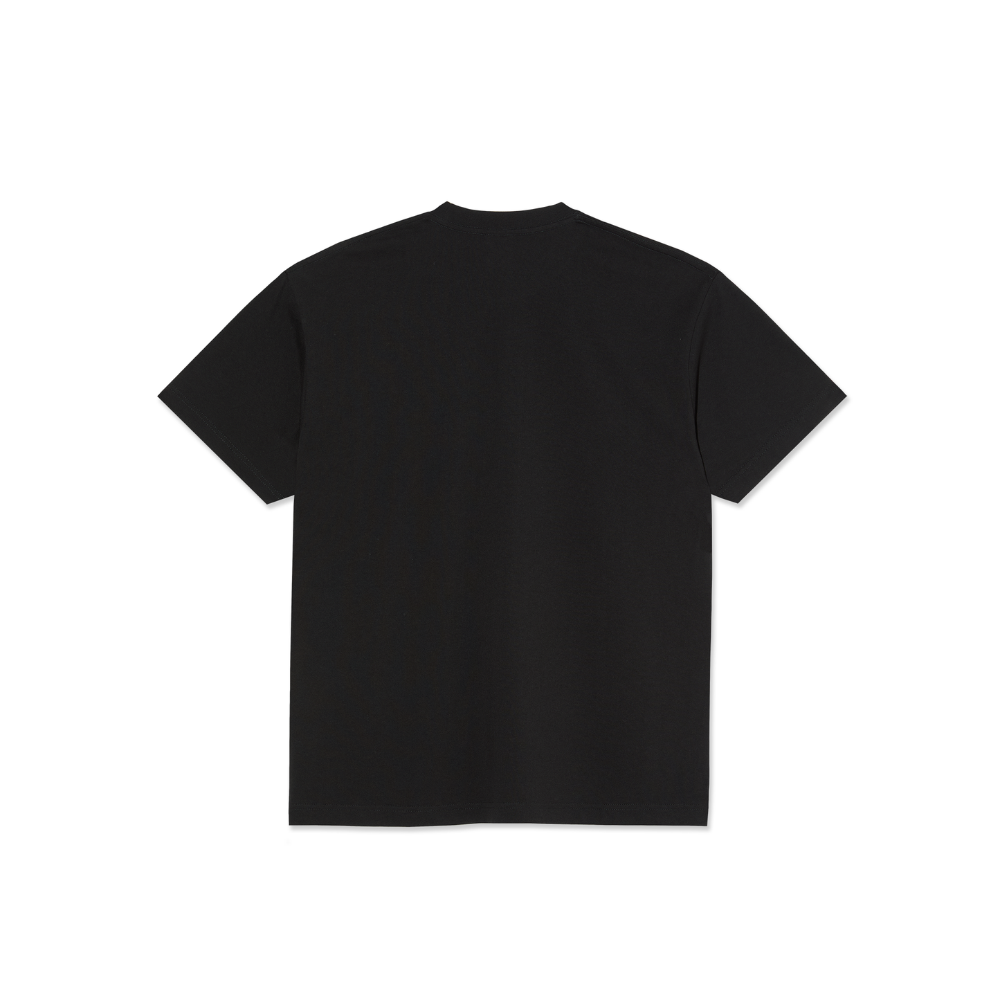 Polar Skate Co. Tee | Metal Logo - Black