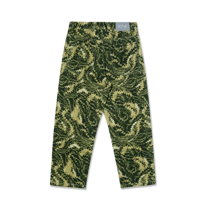 Polar Skate Co. - '93! WORK PANTS | CAMO - GREEN