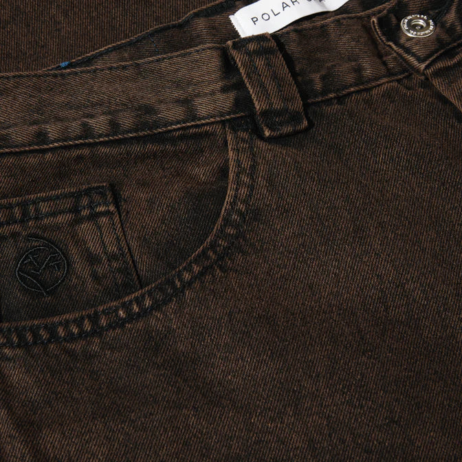 Polar Skate Co. - BIG BOY PANTS - BROWN BLACK