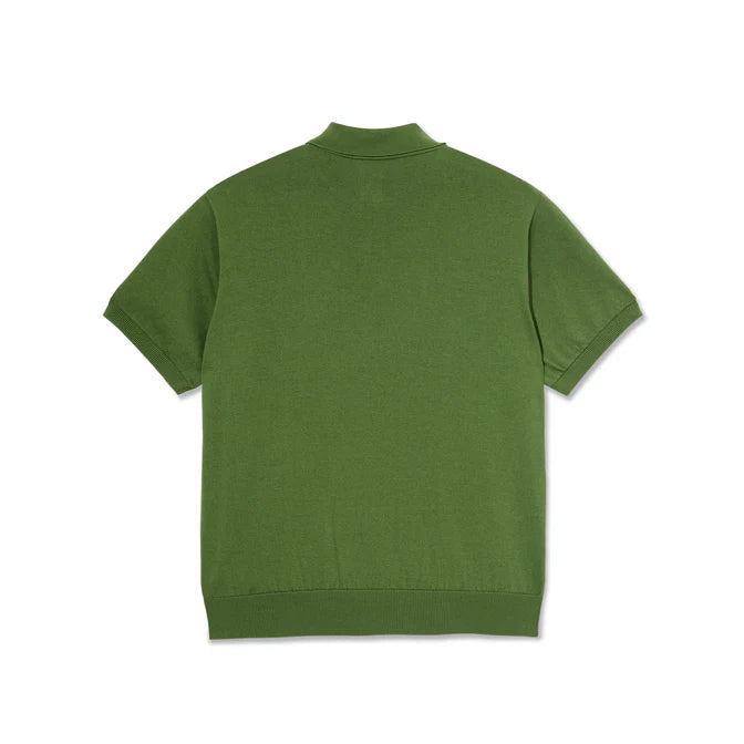 Polar Skate Co. - MILES POLO SHIRT - GARDEN GREEN