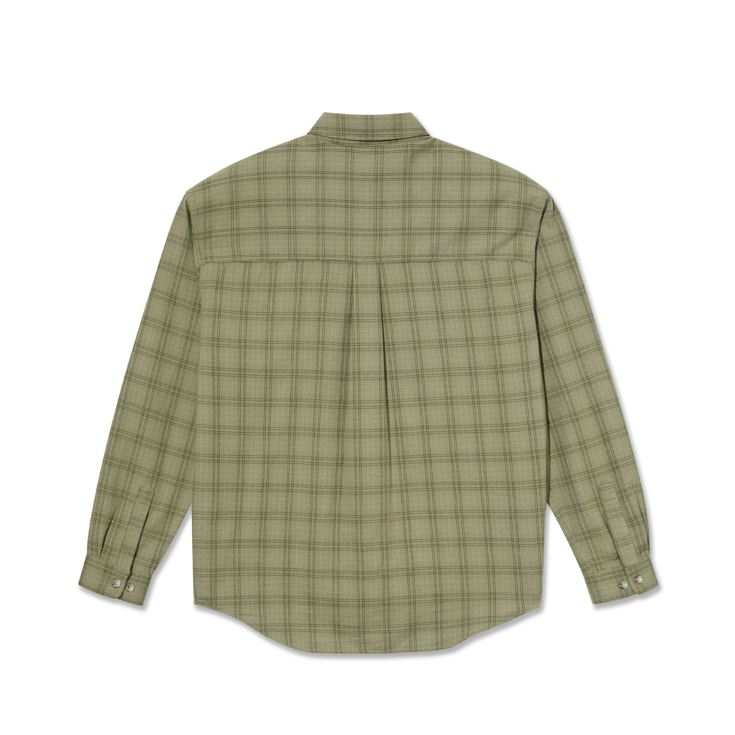 Polar Skate Co. - Mitchell LS Shirt Flannel - Green / Beige