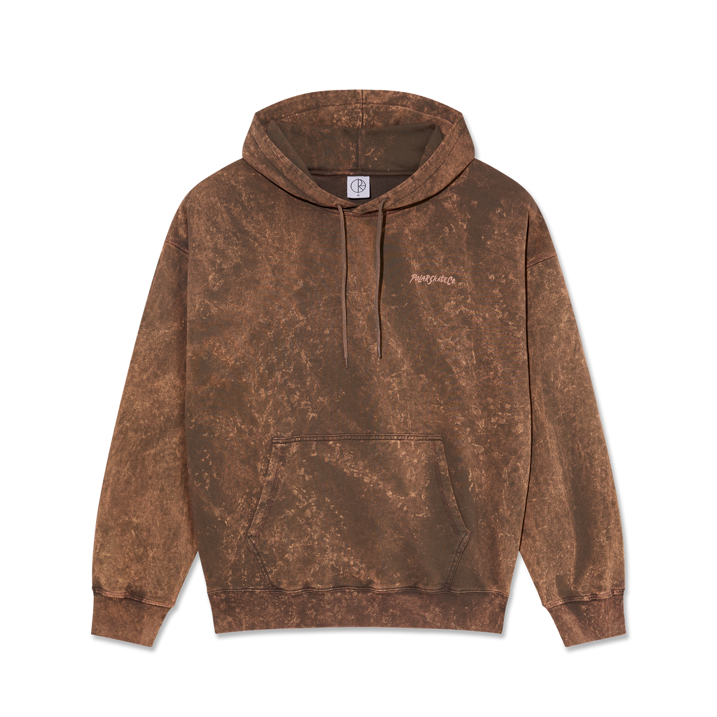Polar Skate Co. - Acid Frank Hoodie | Surf Logo - Brown