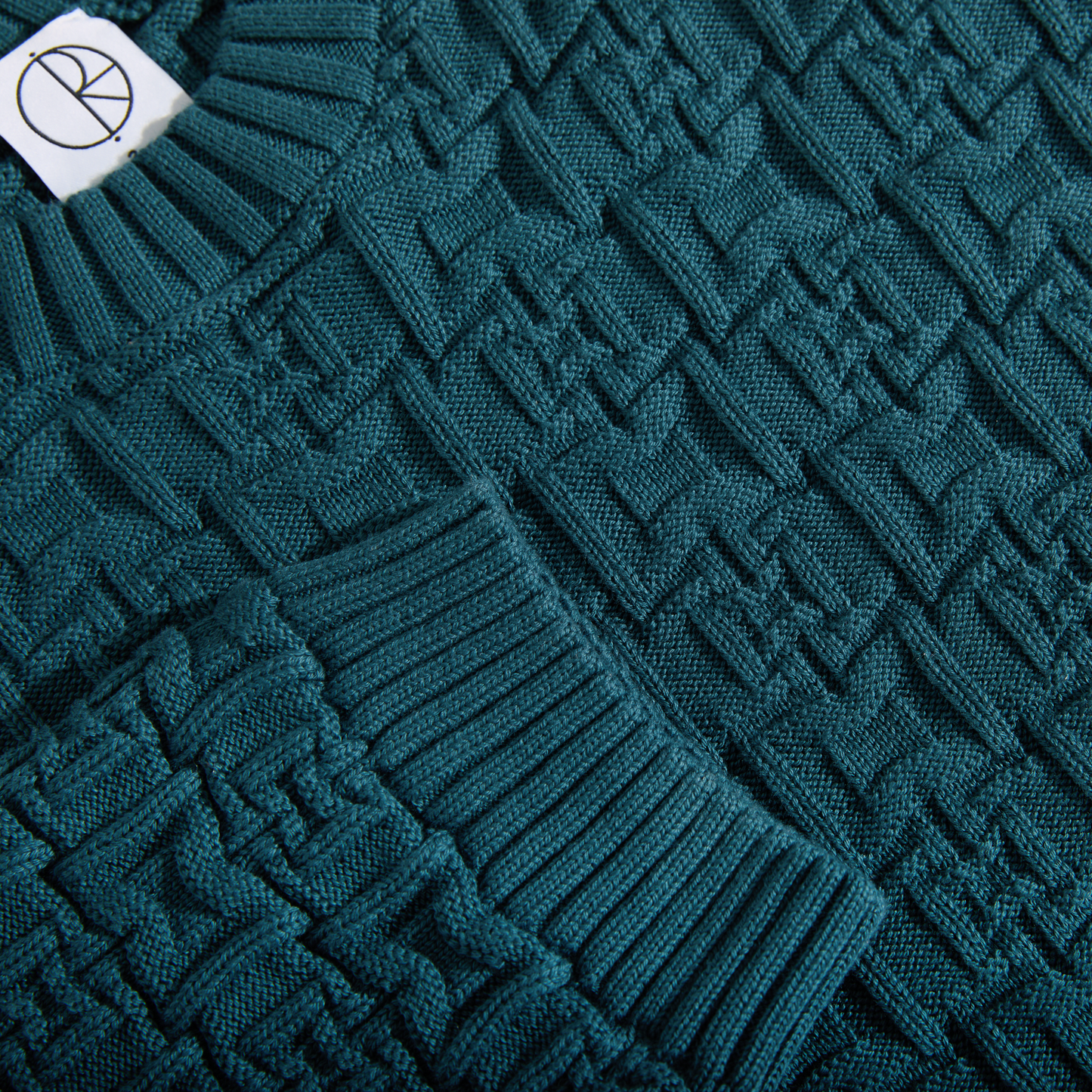 Polar Skate Co. - Alex Sweater - Petrol Blue