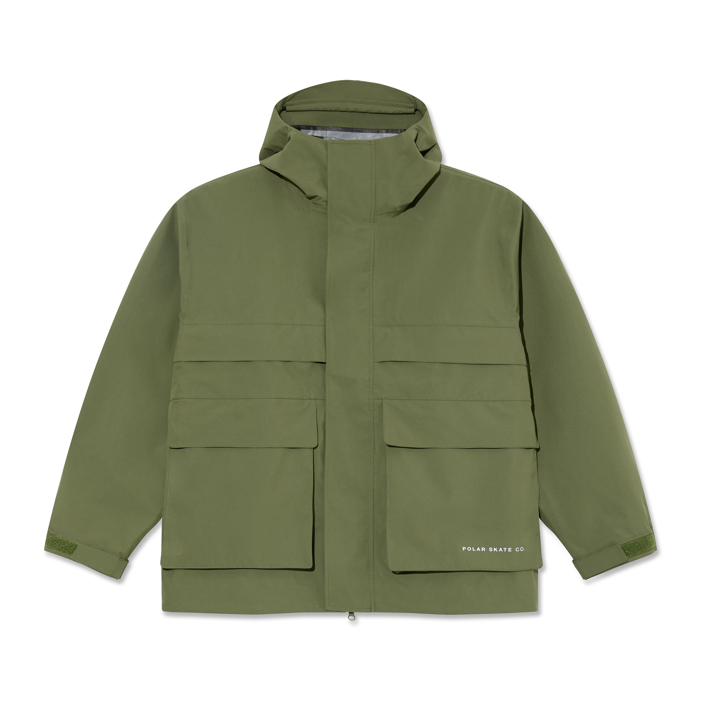 Polar Skate Co. - Cargo Shell Jacket - Moss Green
