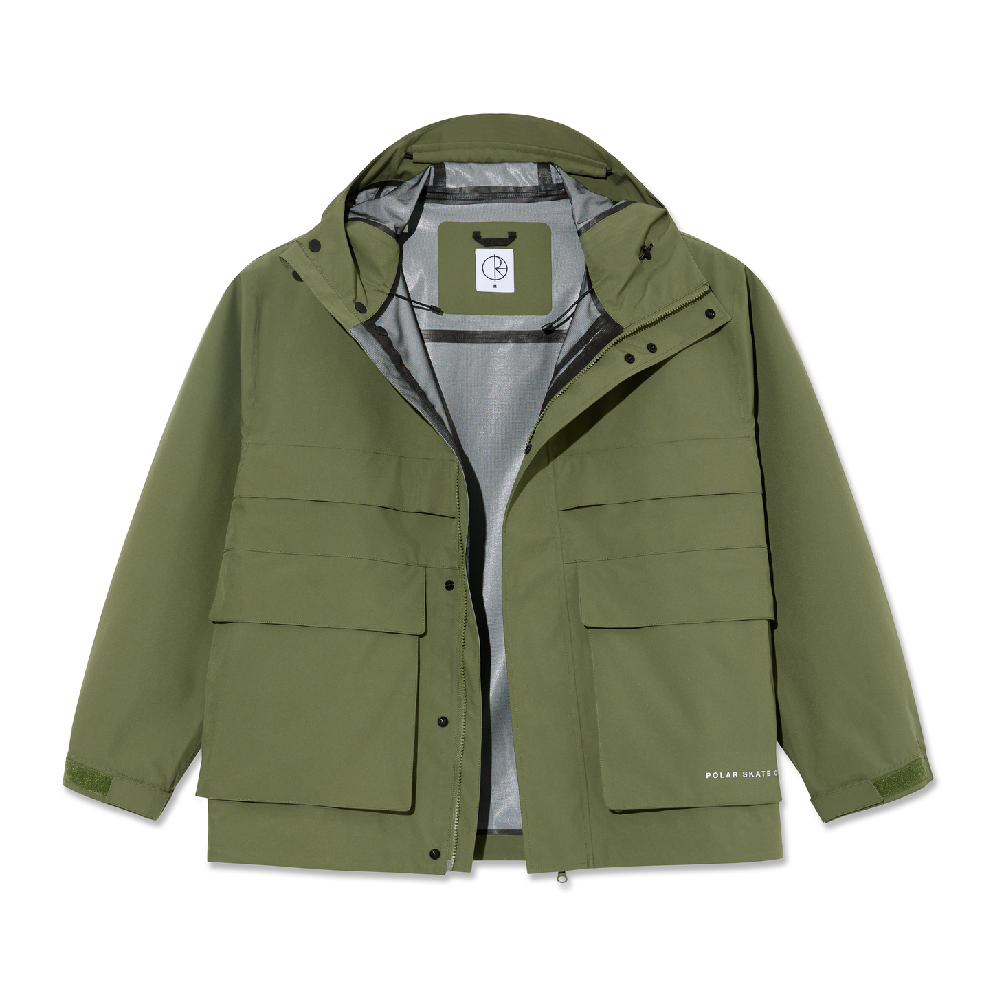Polar Skate Co. - Cargo Shell Jacket - Moss Green