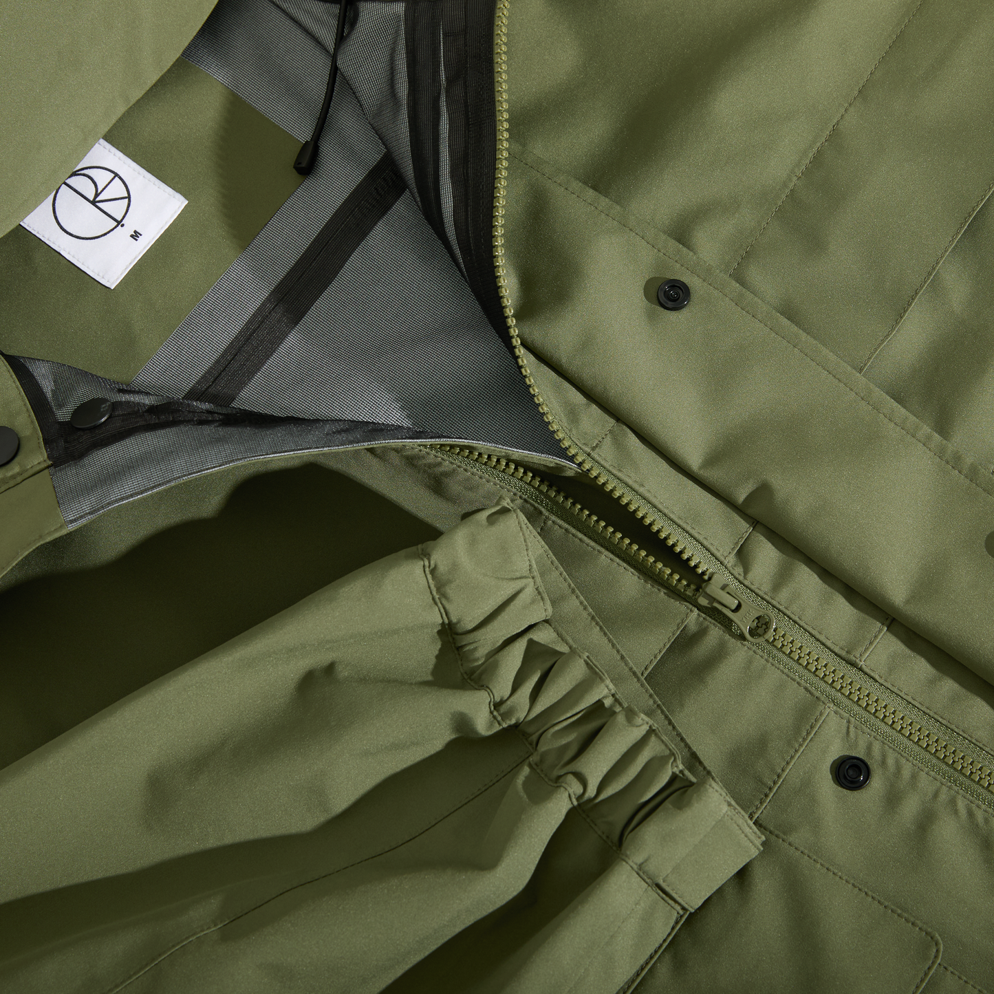 Polar Skate Co. - Cargo Shell Jacket - Moss Green