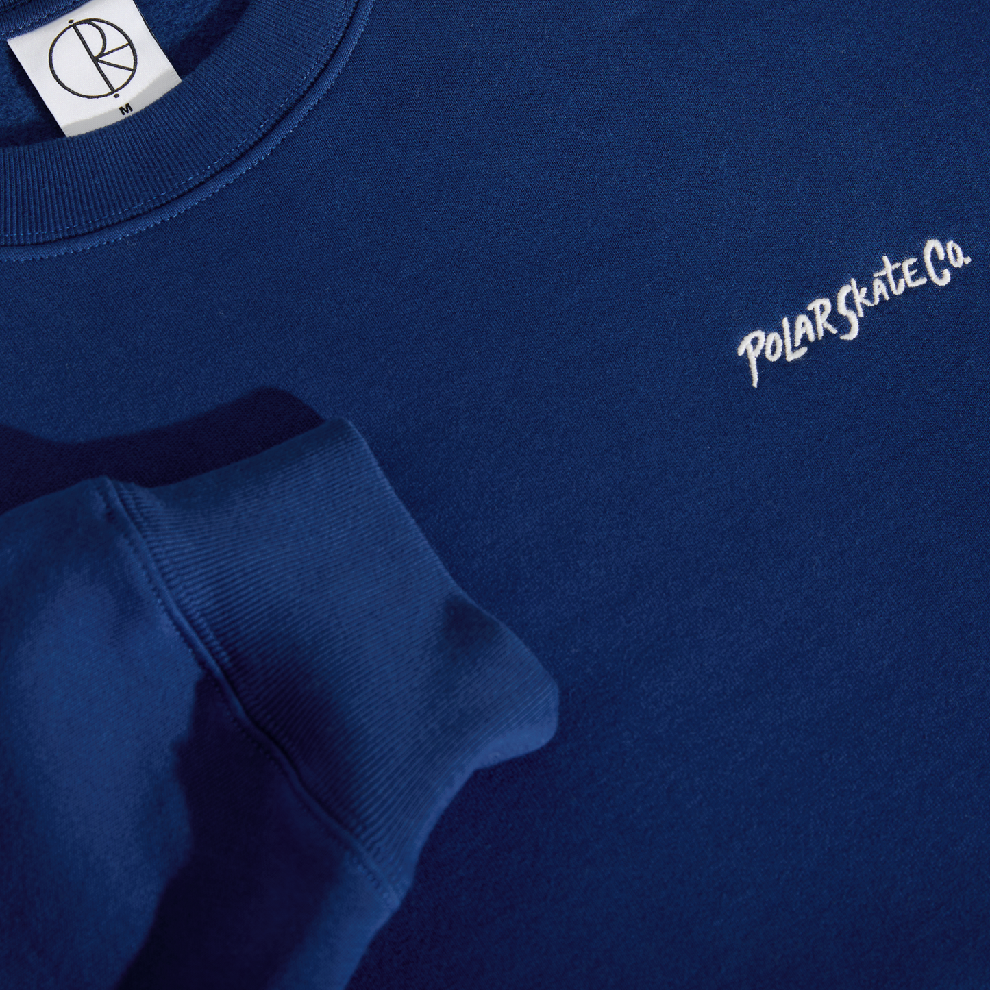 Polar Skate Co. - Dave Crewneck - Deep Royal Blue