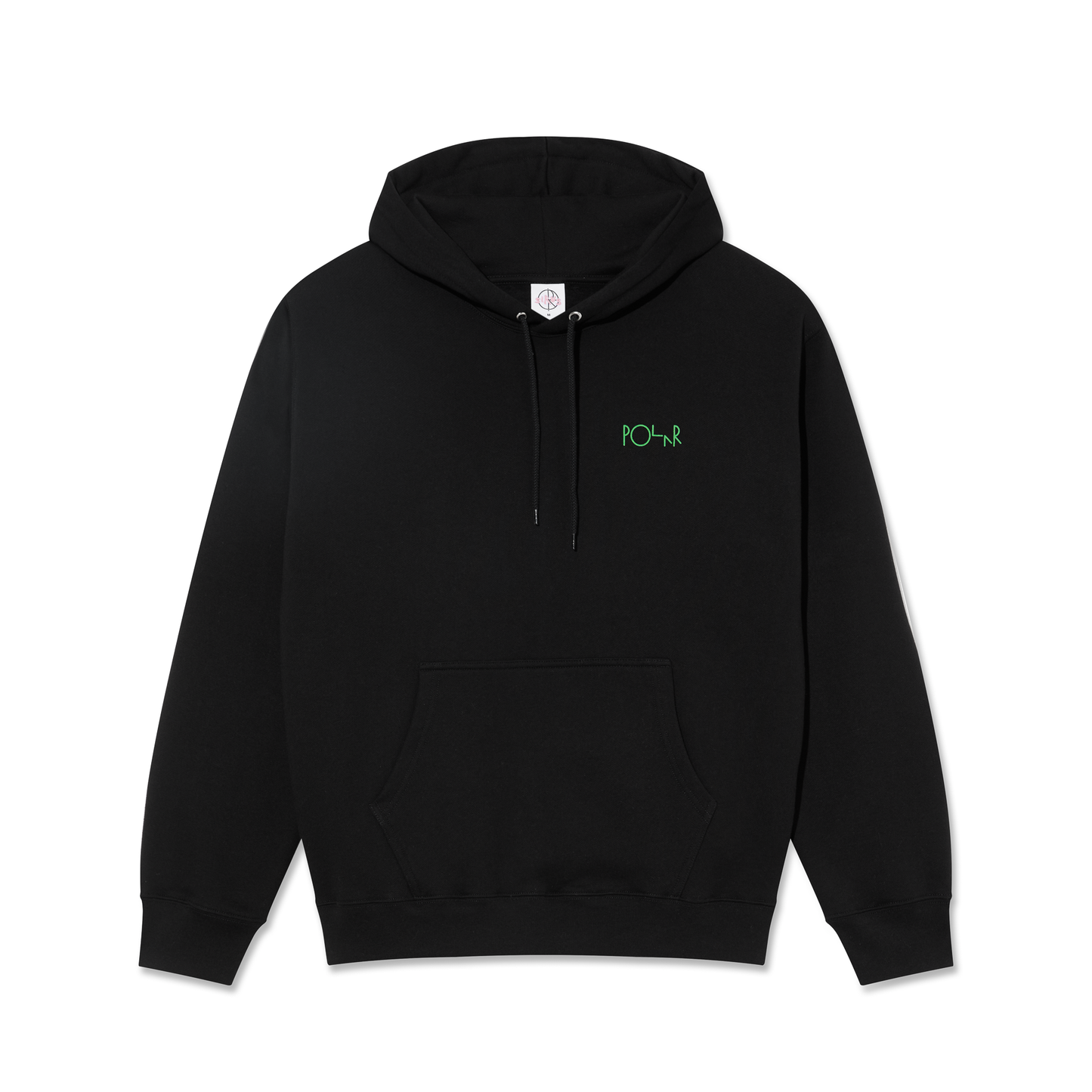 Polar Skate Co. - Dave Hoodie | Fill Logo | Ourselves Collage - Black