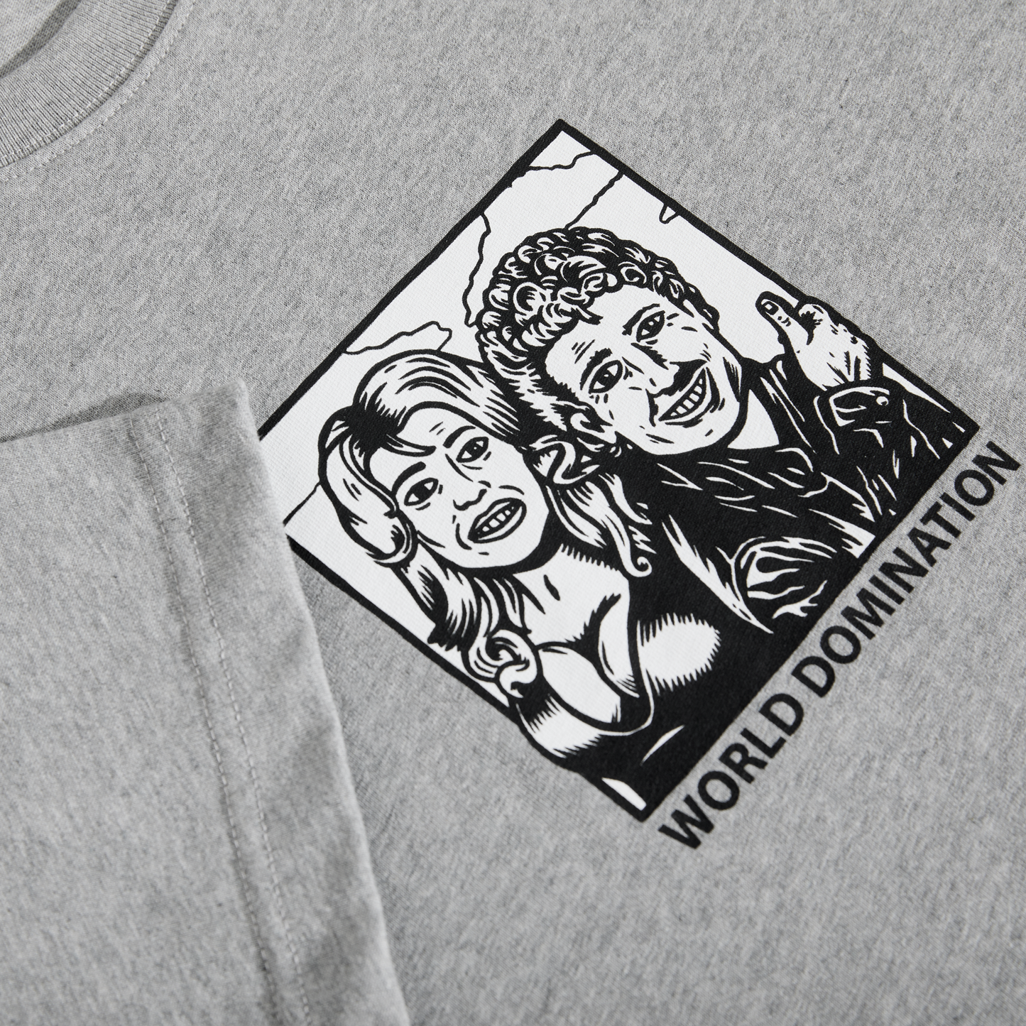 Polar Skate Co. - World Domination - Heather Grey