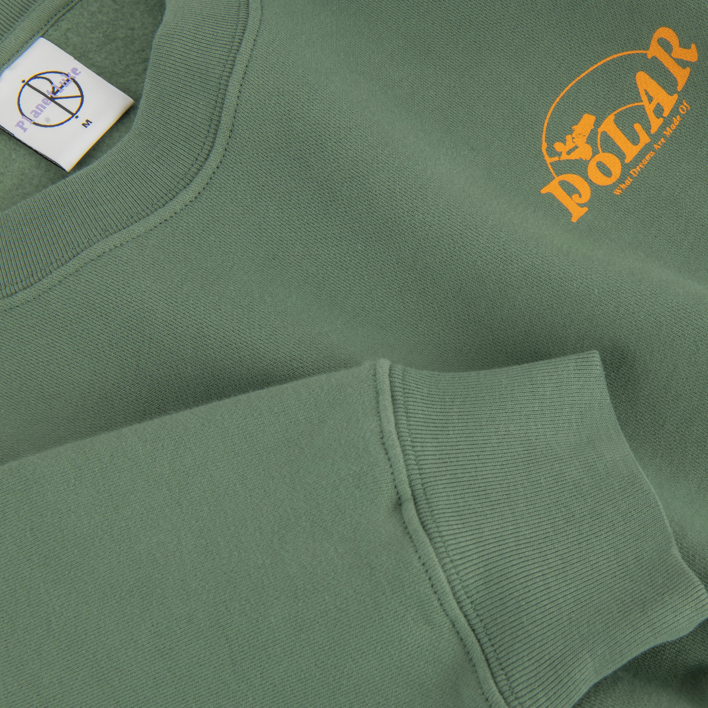 Polar Skate Co. - Dreams - Dave Crewneck - Jade Green