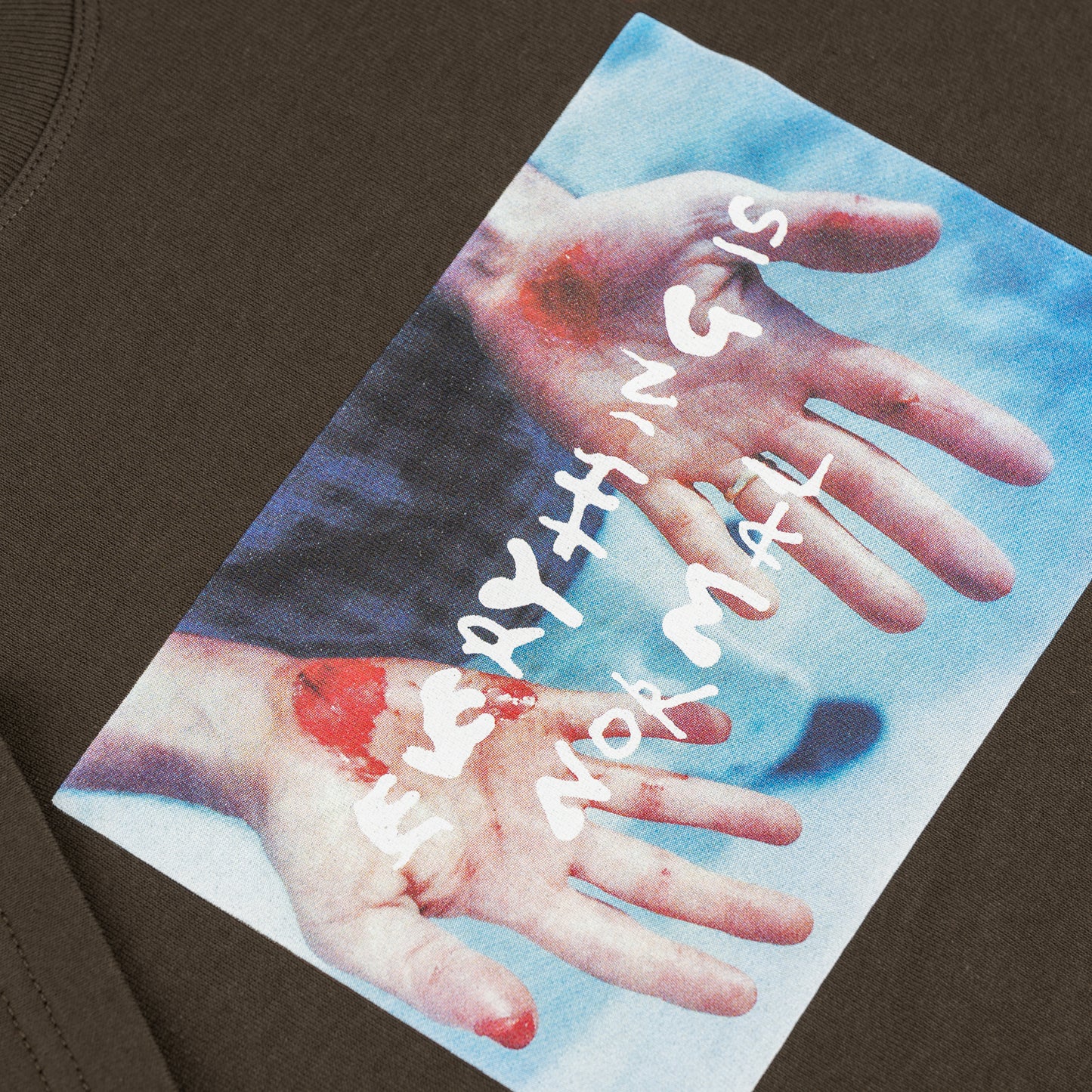 Polar Skate Co. - Tee | Commitment - Brown