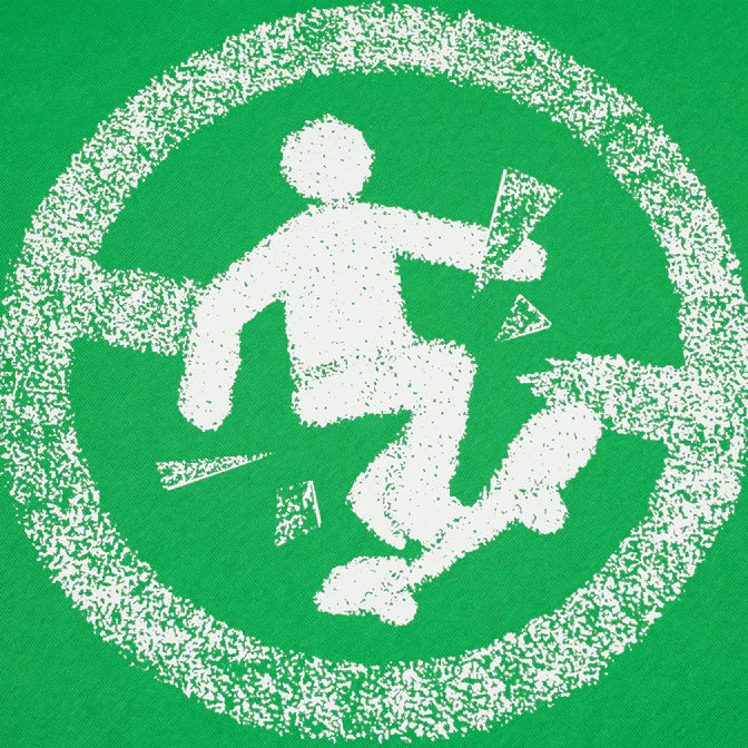 Polar Skate Co. - Don't Play Tee - Kelly Green