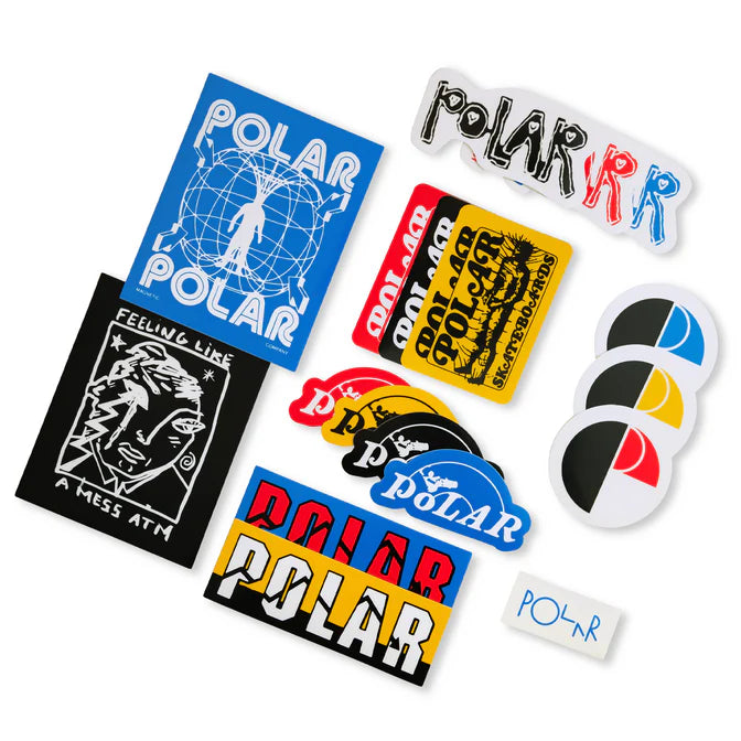 Polar Skate Co. - Sticker Pack | Summer 24 - Multi