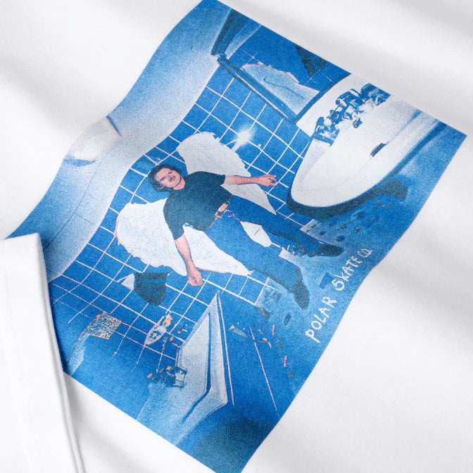Polar Skate Co. - Angel Man Tee - White
