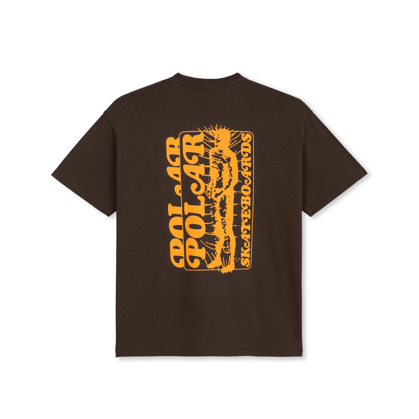 Polar Skate Co. - Fields Tee - Chocolate