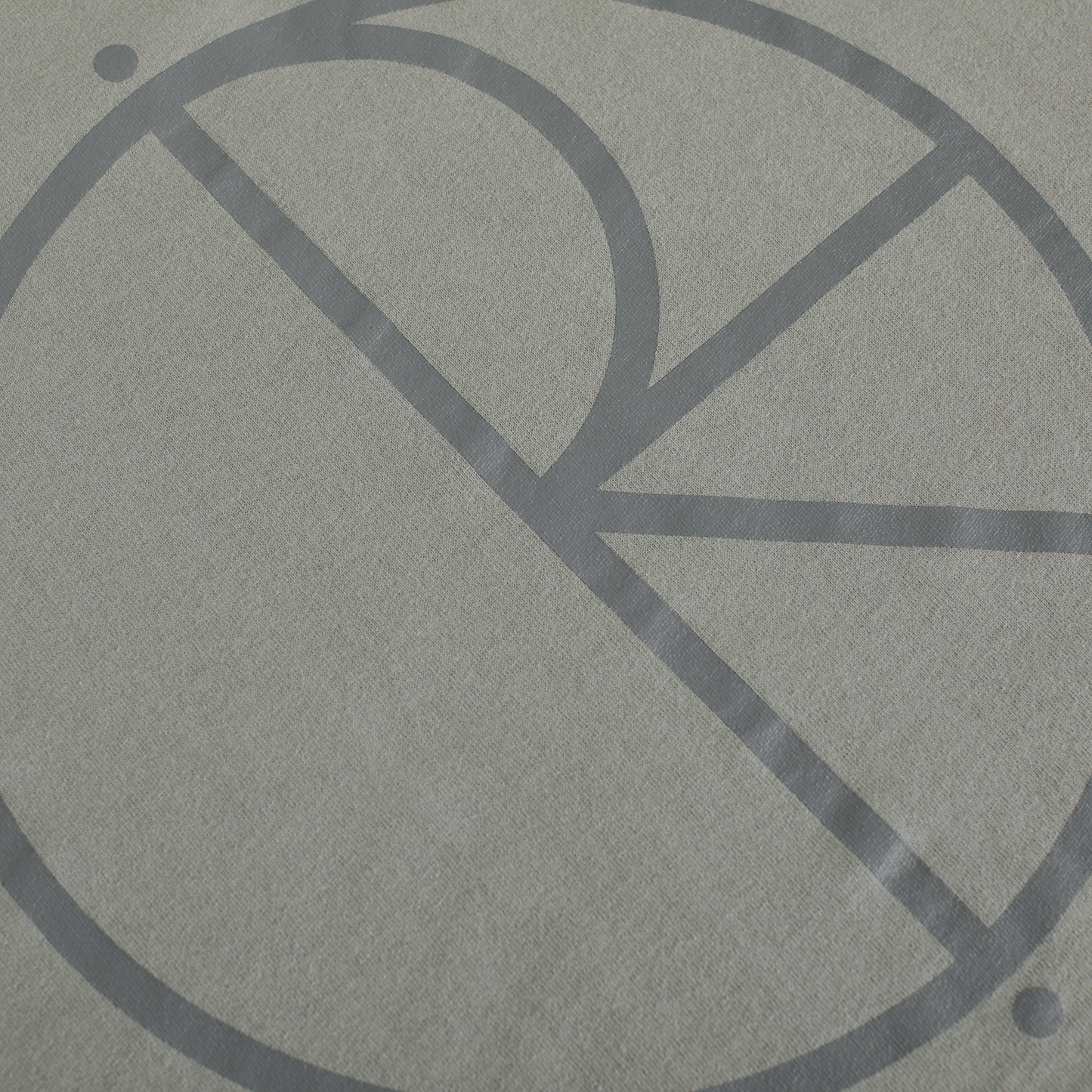 Polar Skate Co. - Contrast Tee | Stroke Logo - Grey