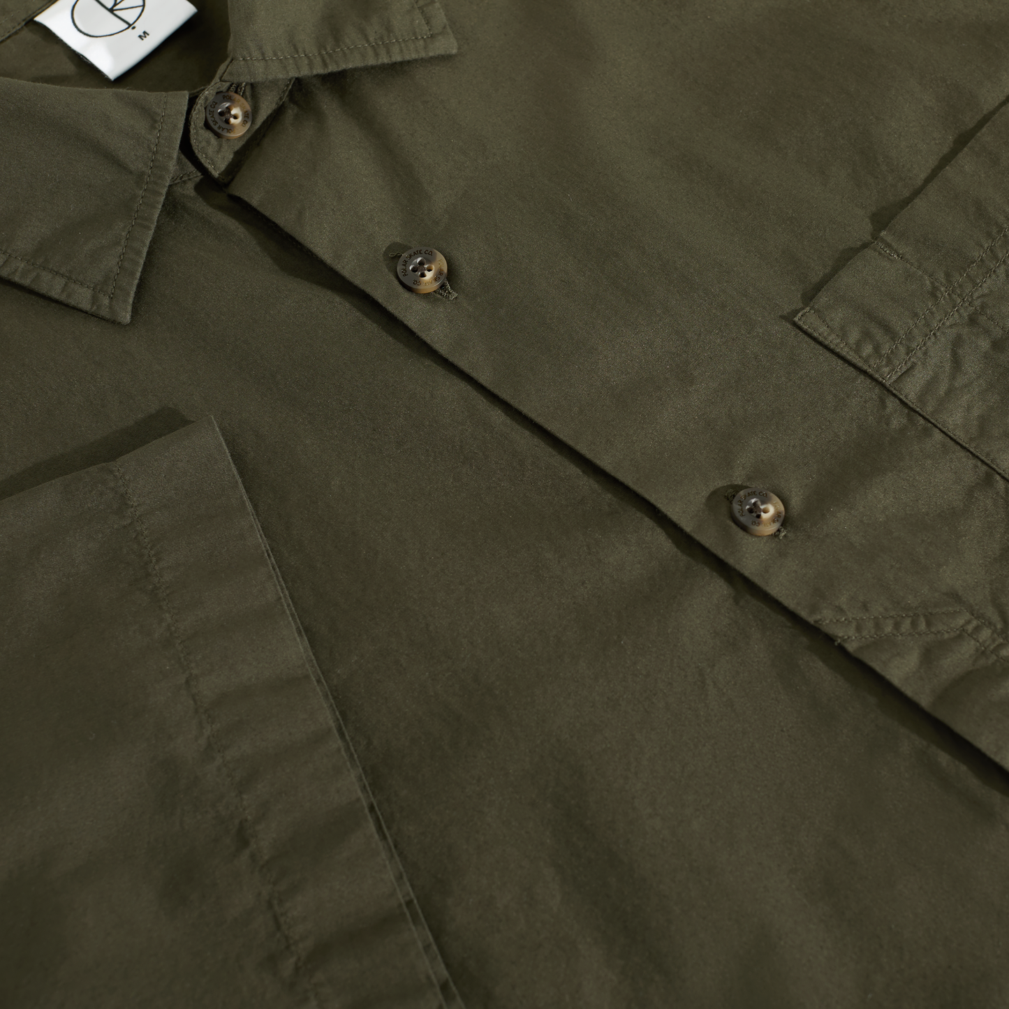Polar Skate Co. - Mitch Shirt - Dirty Black
