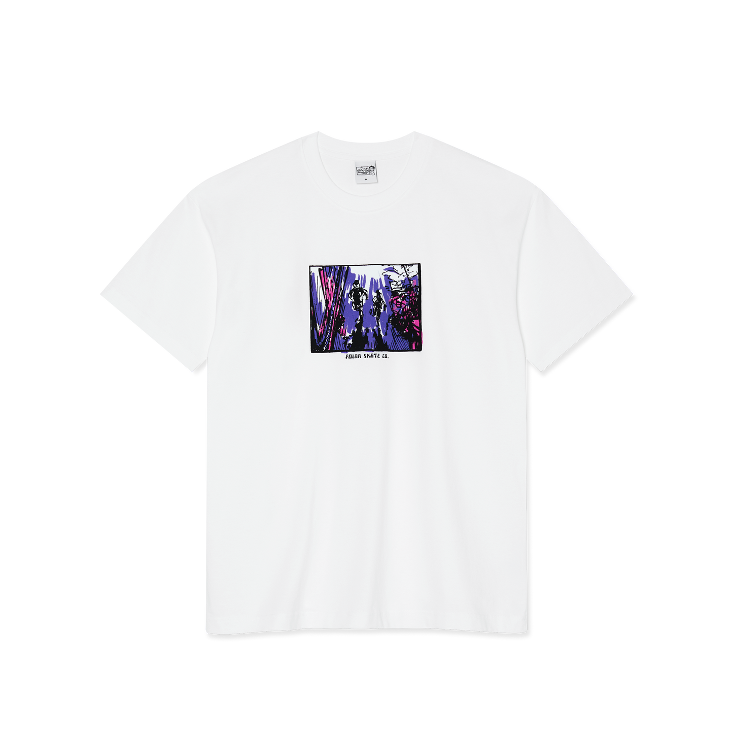 Polar Skate Co. - Tee | Running - White