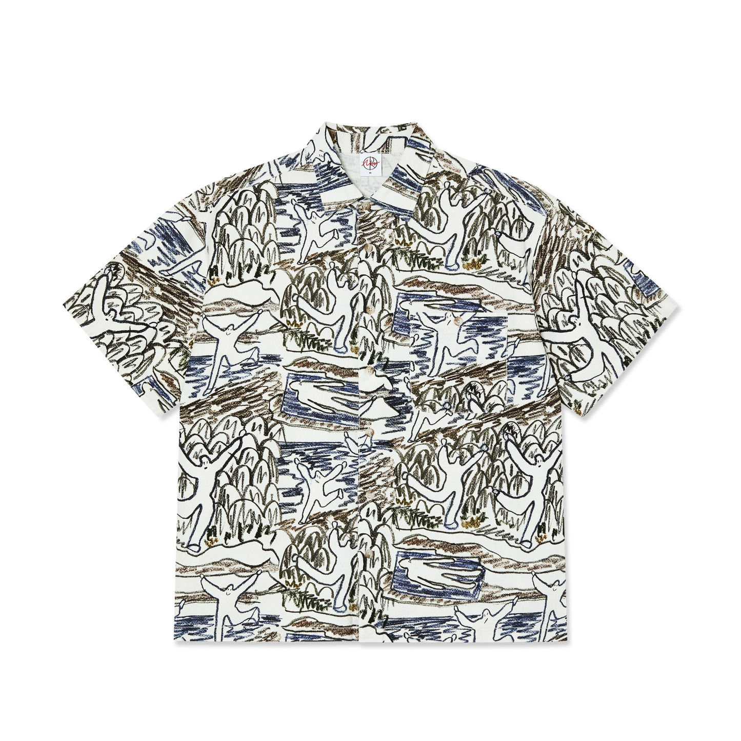 Polar Skate Co. - Tom Shirt | Beach Day - Off White