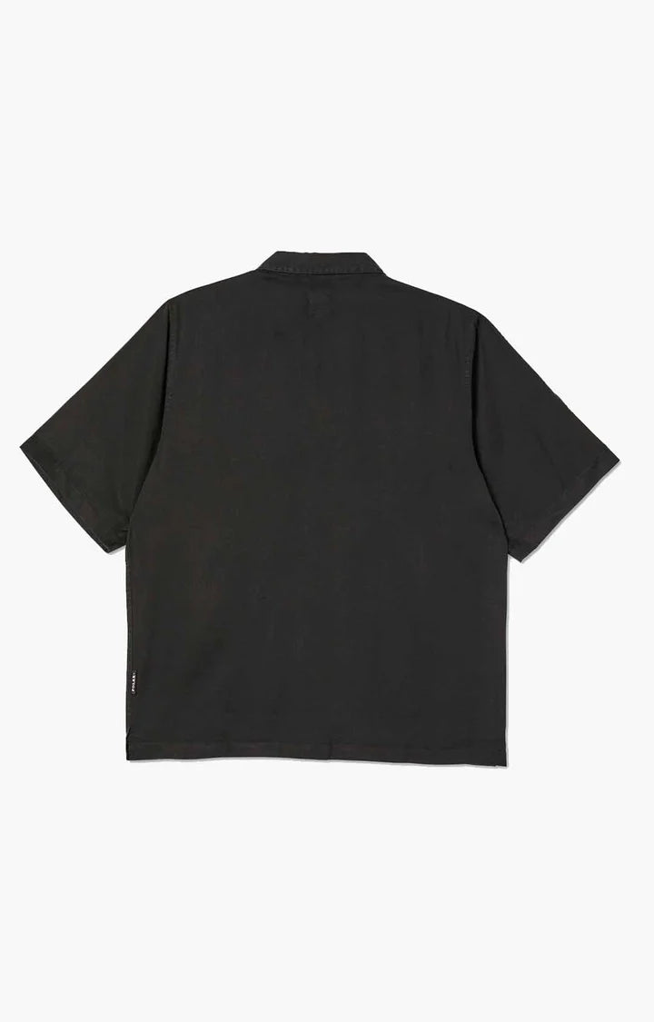Polar Skate Co. - Stripe Bowling Shirt - Black