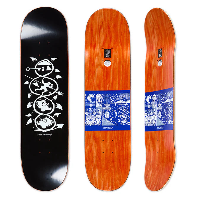 Polar Skate Co. - DECK | SHIN SANBONGI - THE SPIRAL OF LIFE - BLACK