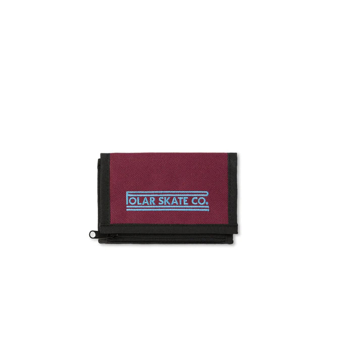 Polar Skate Co. - Key Wallet - Stretch Logo - Bordeaux