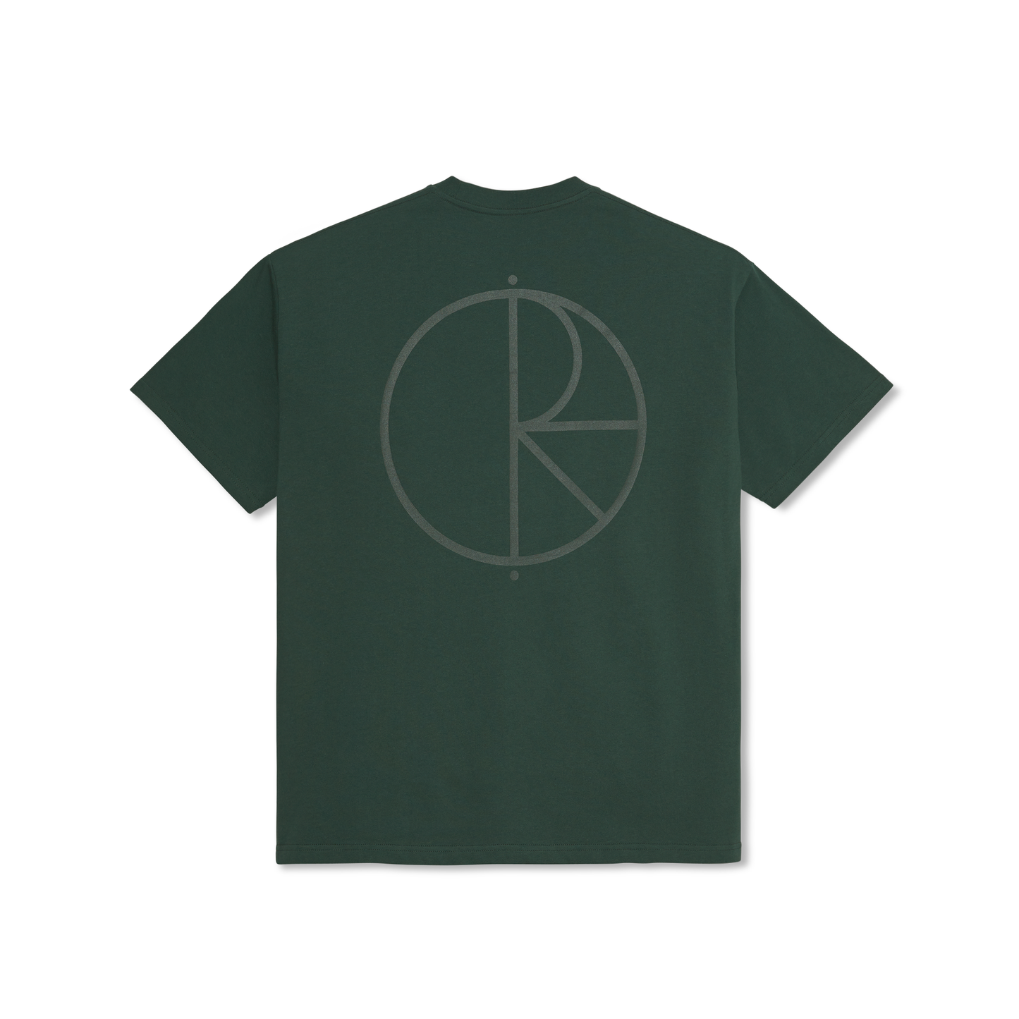 Polar Skate Co - Stroke Logo Tee - Dark Teal