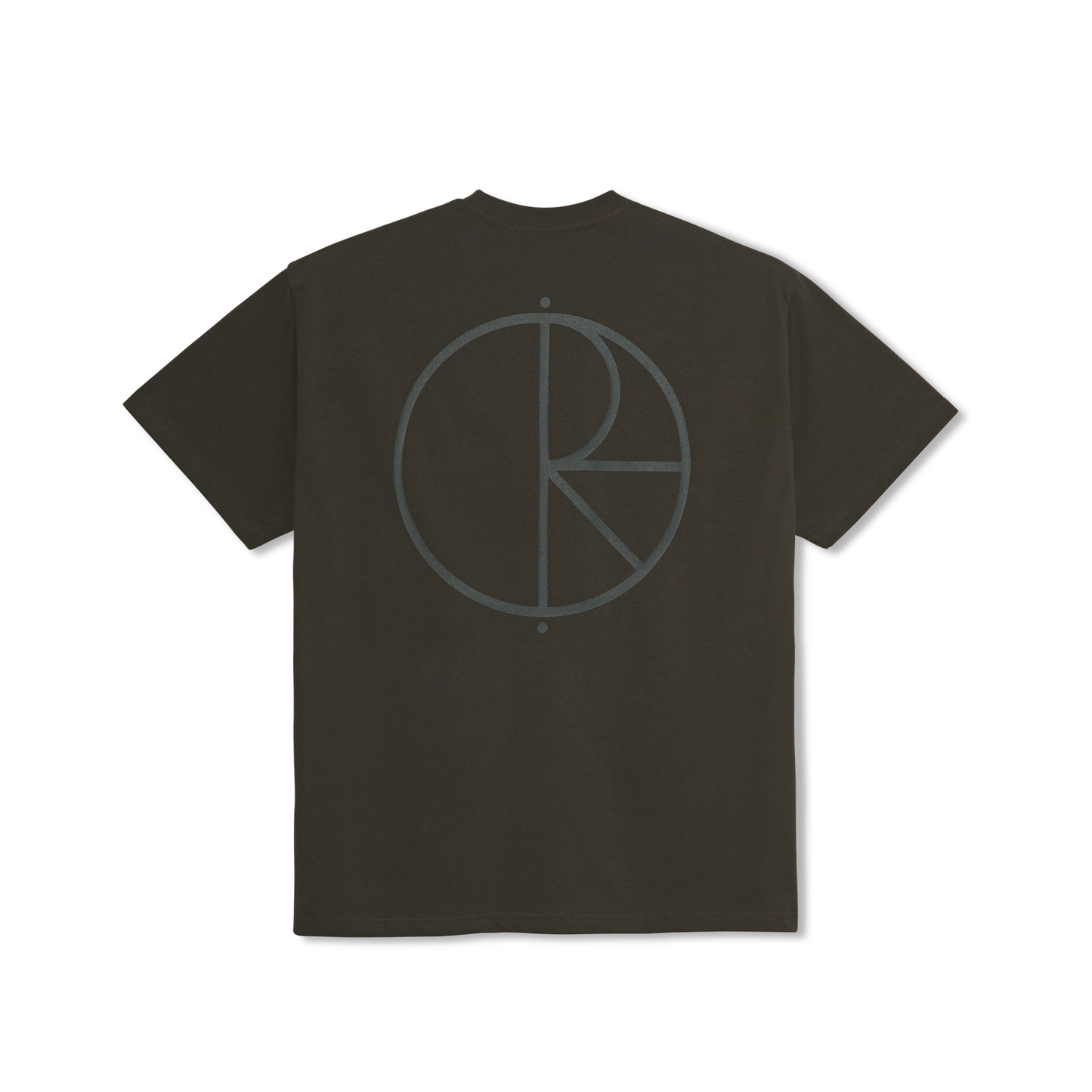 Polar Skate Co - Stroke Logo Tee - Dirty Black