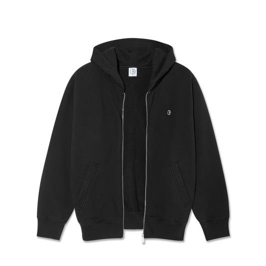 Polar Skate Co. - Ed Zipped Hoodie - Black
