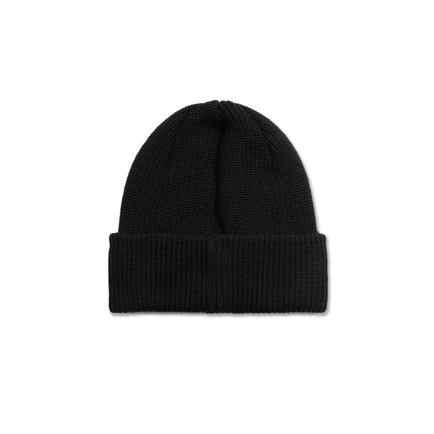 Polar Skate Co - Double Folded Merino Beanie - Black