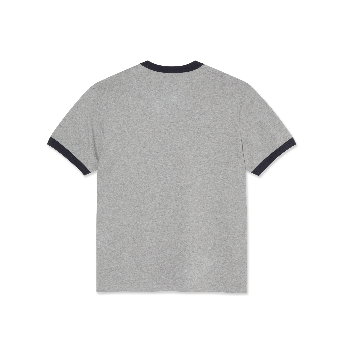 Polar Skate Co. - Ringer Tee - Heather Grey / Navy