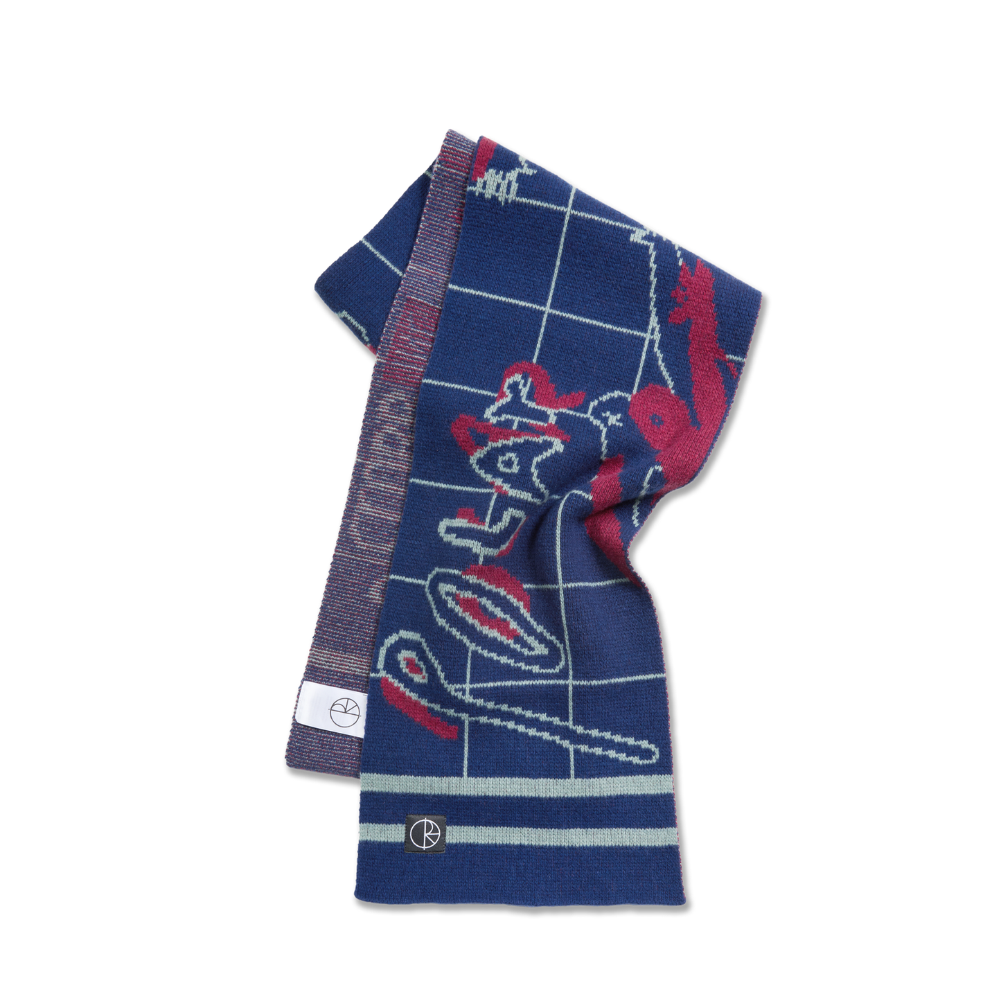 Polar Skate Co - Team Scarf | Clubb Inc - Navy